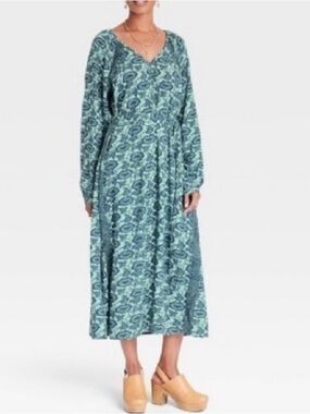 Knox Rose Relaxed Boho Maxi Dress